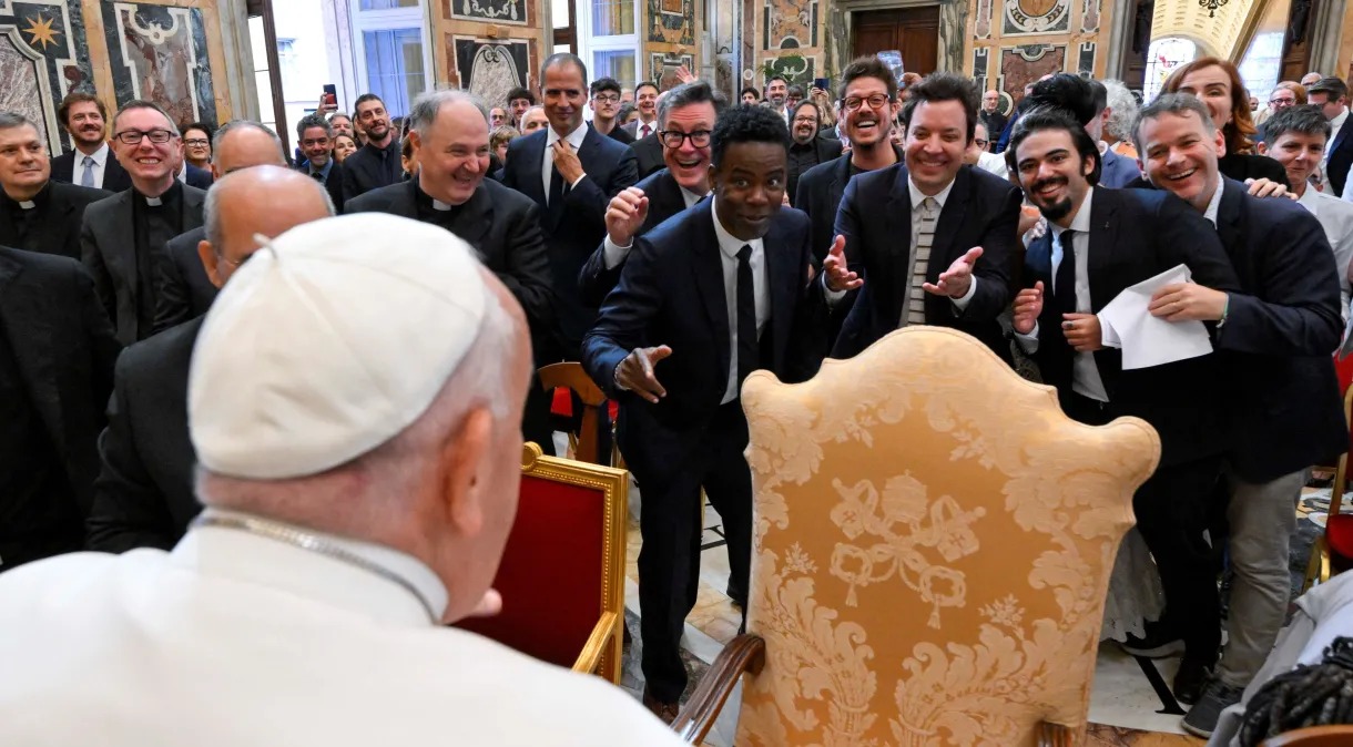 O que disse papa Francisco a humoristas – Fabio Porchat, entre eles