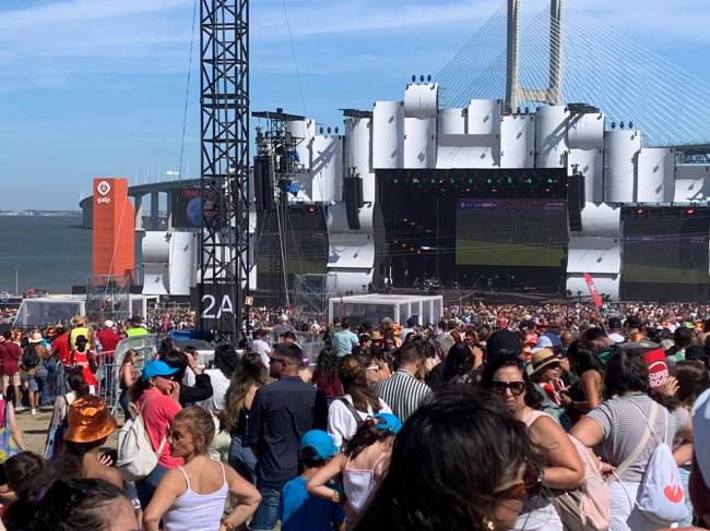 Jogo exibido no Rock in Rio Lisboa –