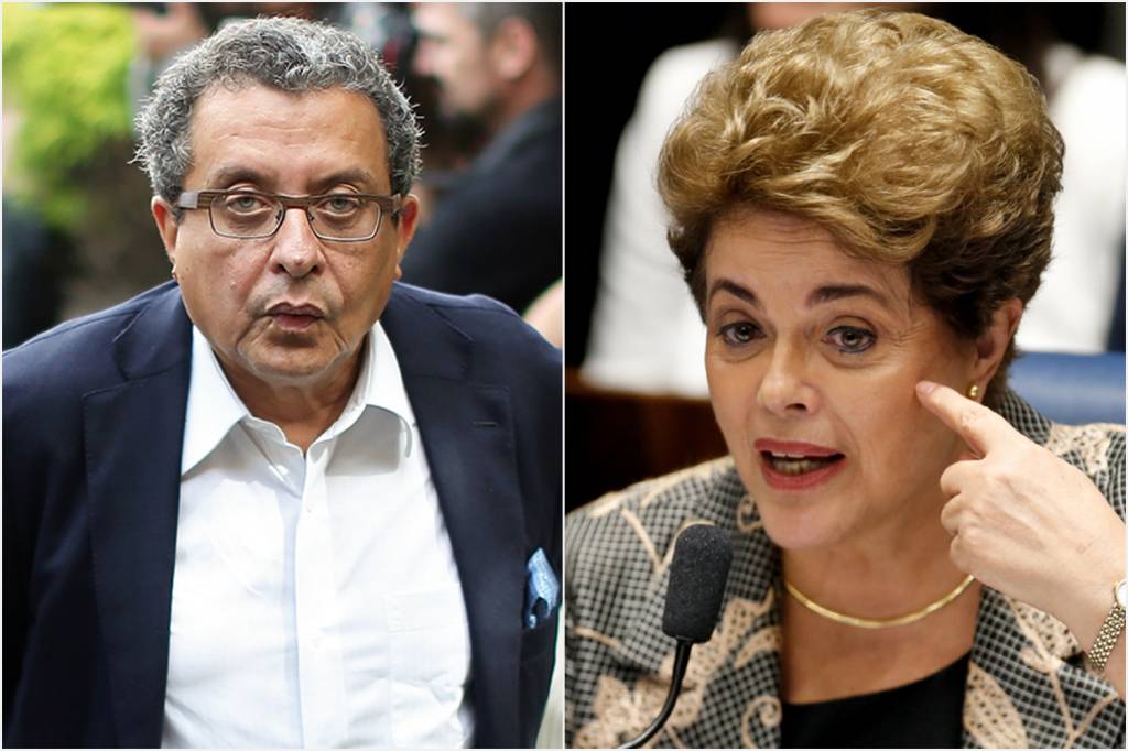 casal-5.1—JOAO-SANTANA-PF-CURITIBA-2016_52.jpg CAIXA DOIS - Marqueteiro de Dilma Rousseff, João Santana, depois de ser preso, afirmou que a ex-presidente sabia da existência de um caixa dois de campanha abastecido pelas empreiteiras do escândalo do petrolão e também lhe passava informações sobre o andamento das investigações da Polícia Federal. A colaboração foi homologada e levou a petista a ser denunciada por obstrução de Justiça. O processo acabou arquivado.