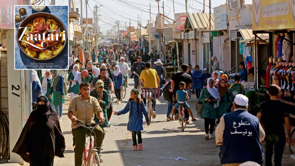 000_32LN6Z4.jpg PRESERVAÇÃO - O campo de refugiados Zaatari, na Jordânia: para os sírios que fugiram de seu país, a comida é uma forma de manter viva uma tradição