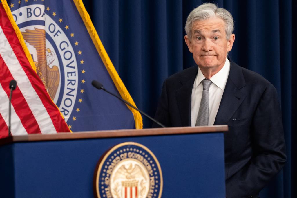 000_33ZP4Y9.jpg SEM CORTES - Powell, do Fed: juros ainda altos na maior economia do mundo