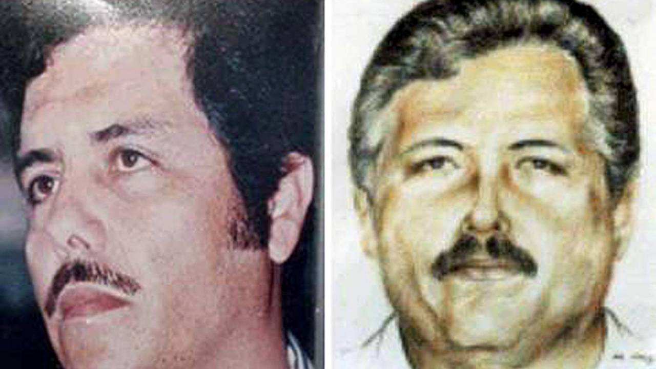 (FILES) Undated images of Ismael "El Mayo" Zambada Garcia provided by the Mexican Attorney General's office in Mexico City on August 1, 2003. Two top leaders of Mexico's Sinaloa drug cartel, including its co-founder Ismael Zambada Garcia, were arrested on July 25, 2024 in Texas, the US Department of Justice said. (Photo by Handout / Mexican Attorney General press office / AFP)