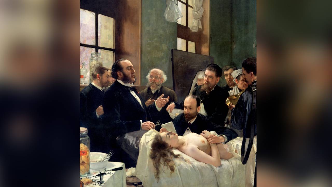 DOMÍNIO - Antes da Operação, de Henri Gervex: ciência sob o olhar masculino