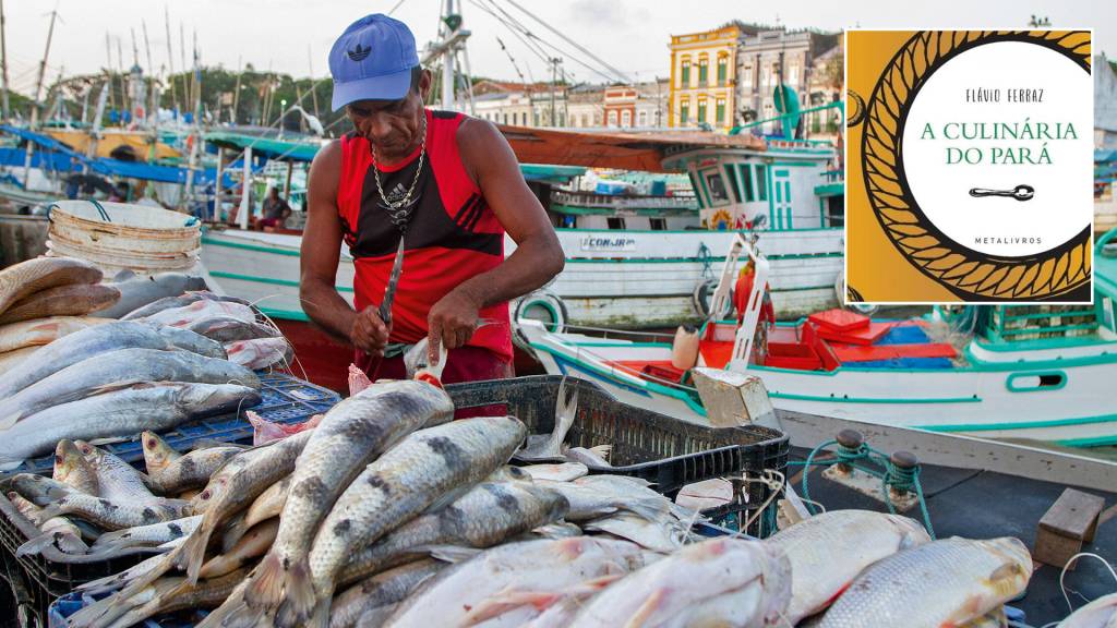 2436914_fotoarena.jpg PALADAR NORTISTA - O Mercado Ver-o-Peso, em Belém, no Pará: culinária local esmiuçada em obra do pesquisador Flávio Ferraz