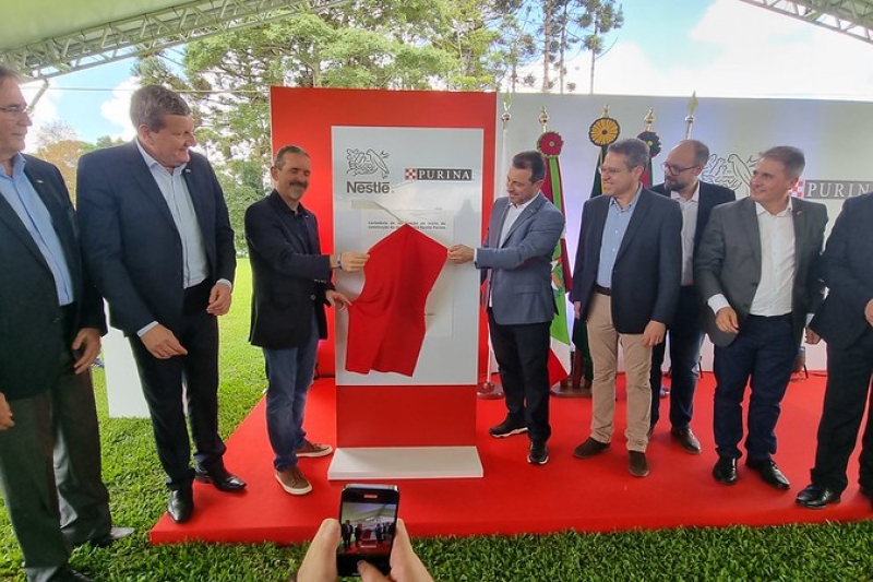 Fábrica da Nestlé Purina em Santa Catarina vai finalmente sair do papel