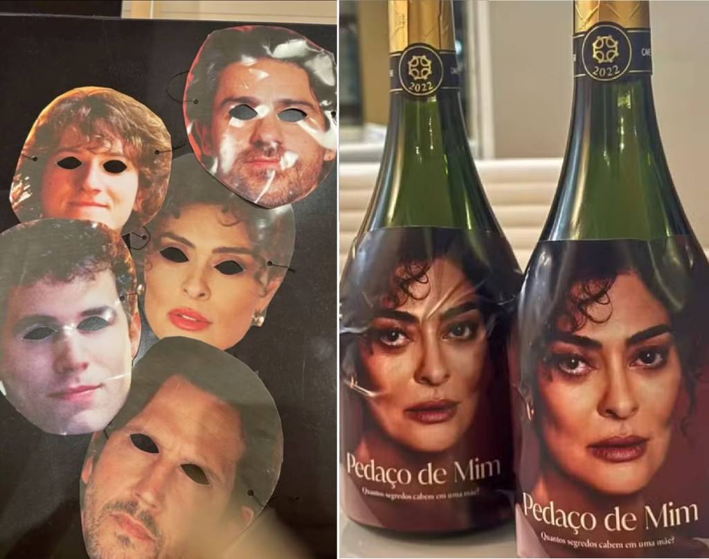 Juliana Paes ganha festa temática de ‘Pedaço de Mim’, sucesso da Netflix