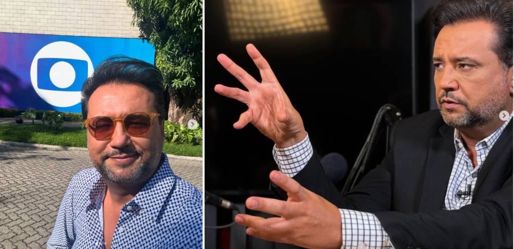 O que Geraldo Luís, da RedeTV!, foi fazer nos Estúdios Globo