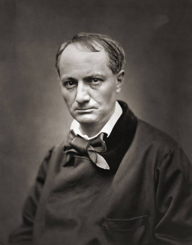 Charles Pierre Baudelaire Charles Pierre Baudelaire, 1821 - 1867. French poet, essayist and art critic. After a contemporary print. (Photo by: Universal History Archive/Universal Images Group via Getty Images)