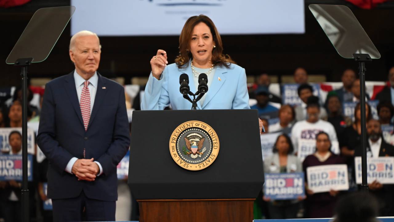 Kamala Harris e Joe Biden