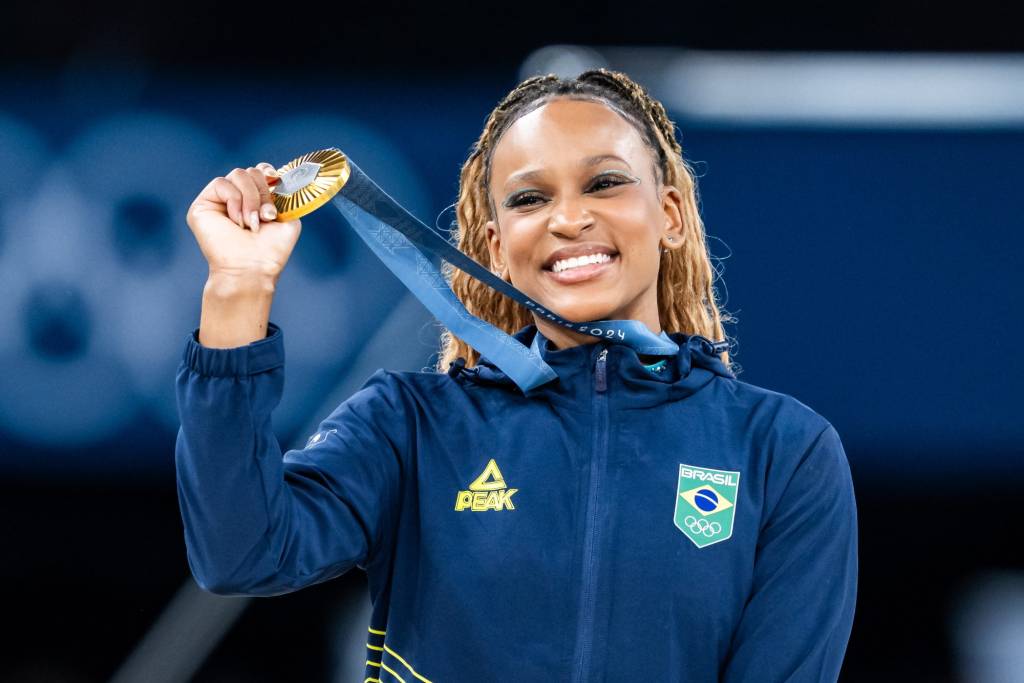 O novo ‘orgulho gigantesco’ para o Brasil, segundo Rebeca Andrade