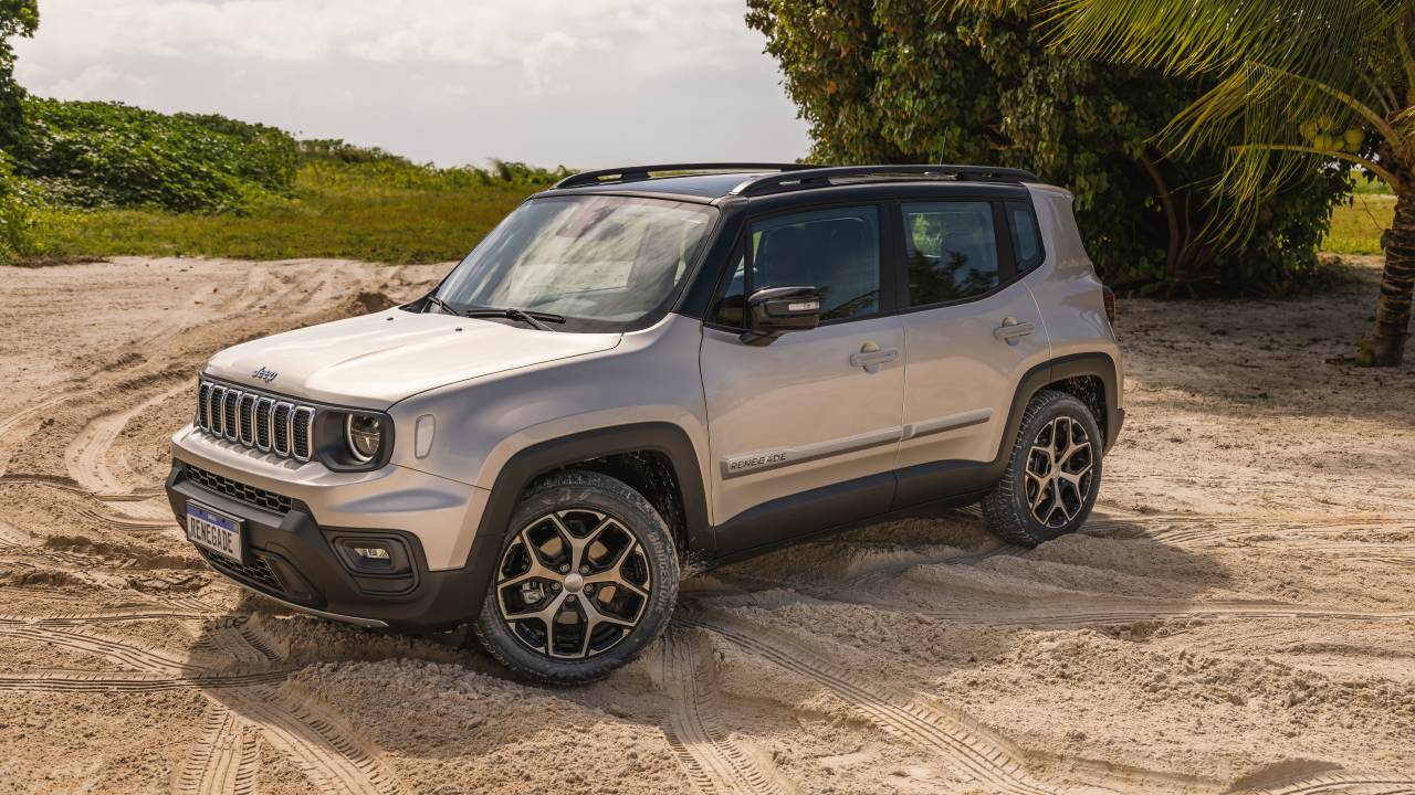 Sahara será a versão topo de linha com tração 4x2 do Renegade -