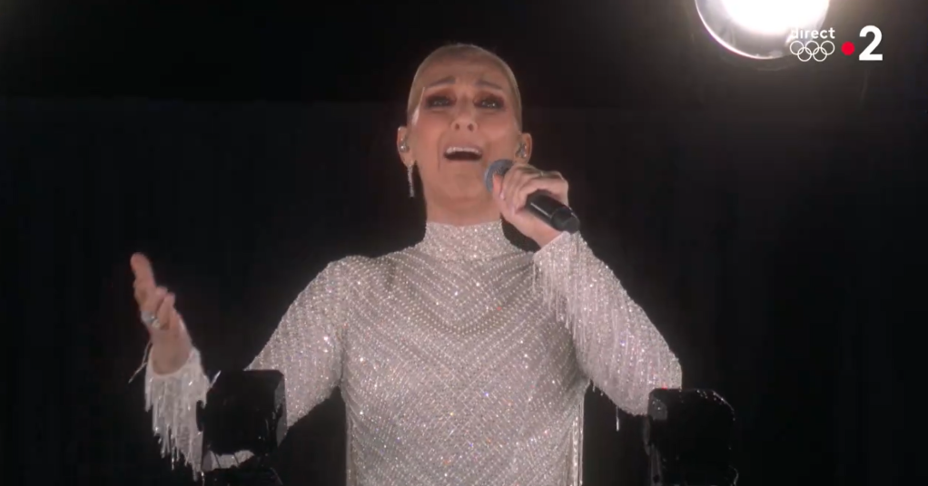 A aula de superação de Céline Dion ao cantar nos Jogos Olímpicos de Paris