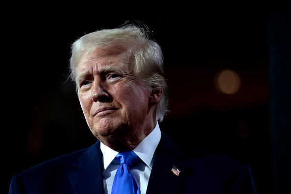 Ex-presidente dos Estados Unidos, Donald Trump, durante a Convenção Nacional Republicana em Wisconsin. 16/07/2024