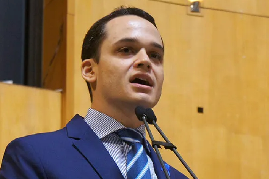 O prefeito de Vitória, Lorenzo Pazolini (Republicanos)