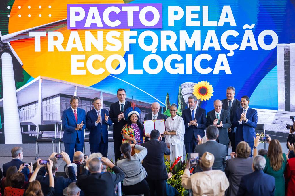 Quatro ações previstas no Pacto pela Transformação Ecológica dos três Poderes