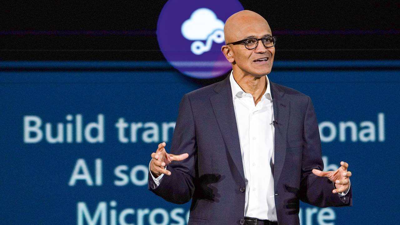 CONTRADIÇÃO - Nadella, CEO da Microsoft: a empresa fez discurso em prol da equidade, mas fechou diretoria do tema