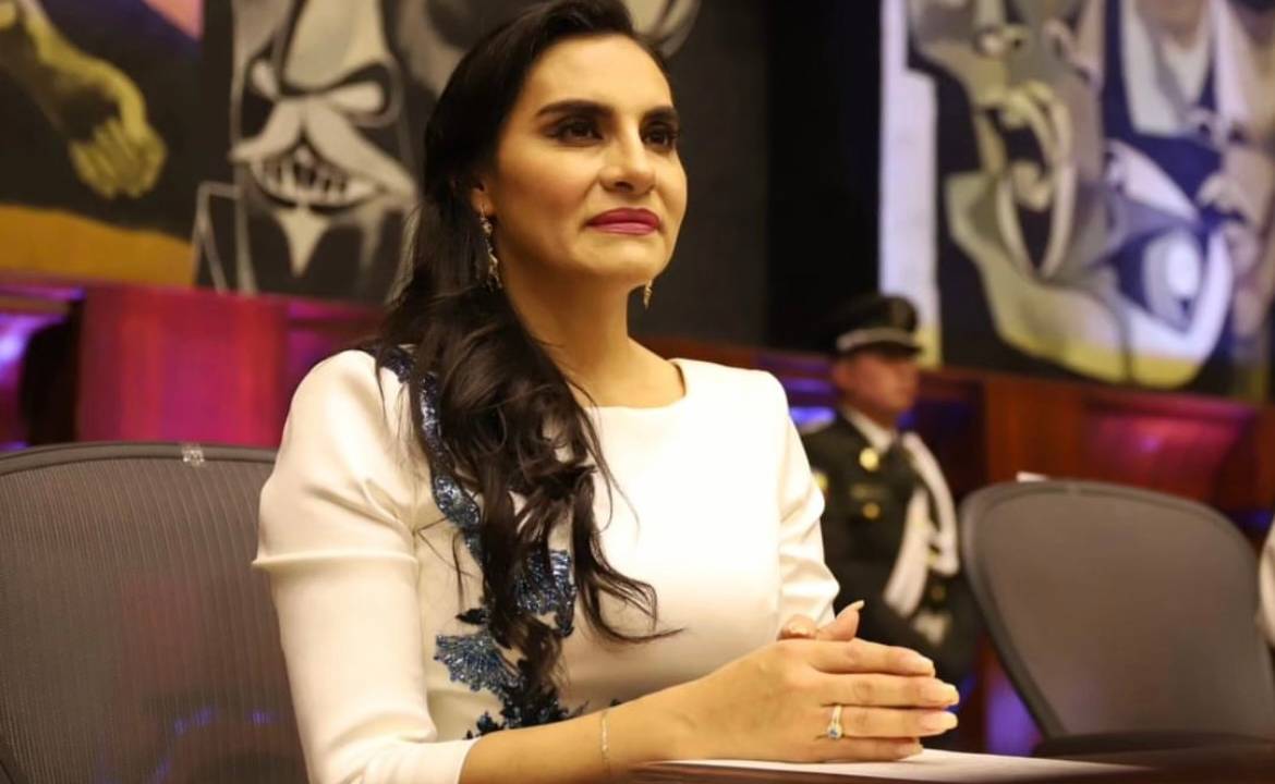 A vice-presidente do Equador, Verónica Abad. 24/11/2023