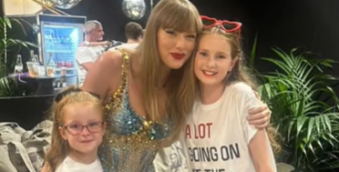 O tocante encontro de Taylor Swift com crianças vítimas de ataque a faca