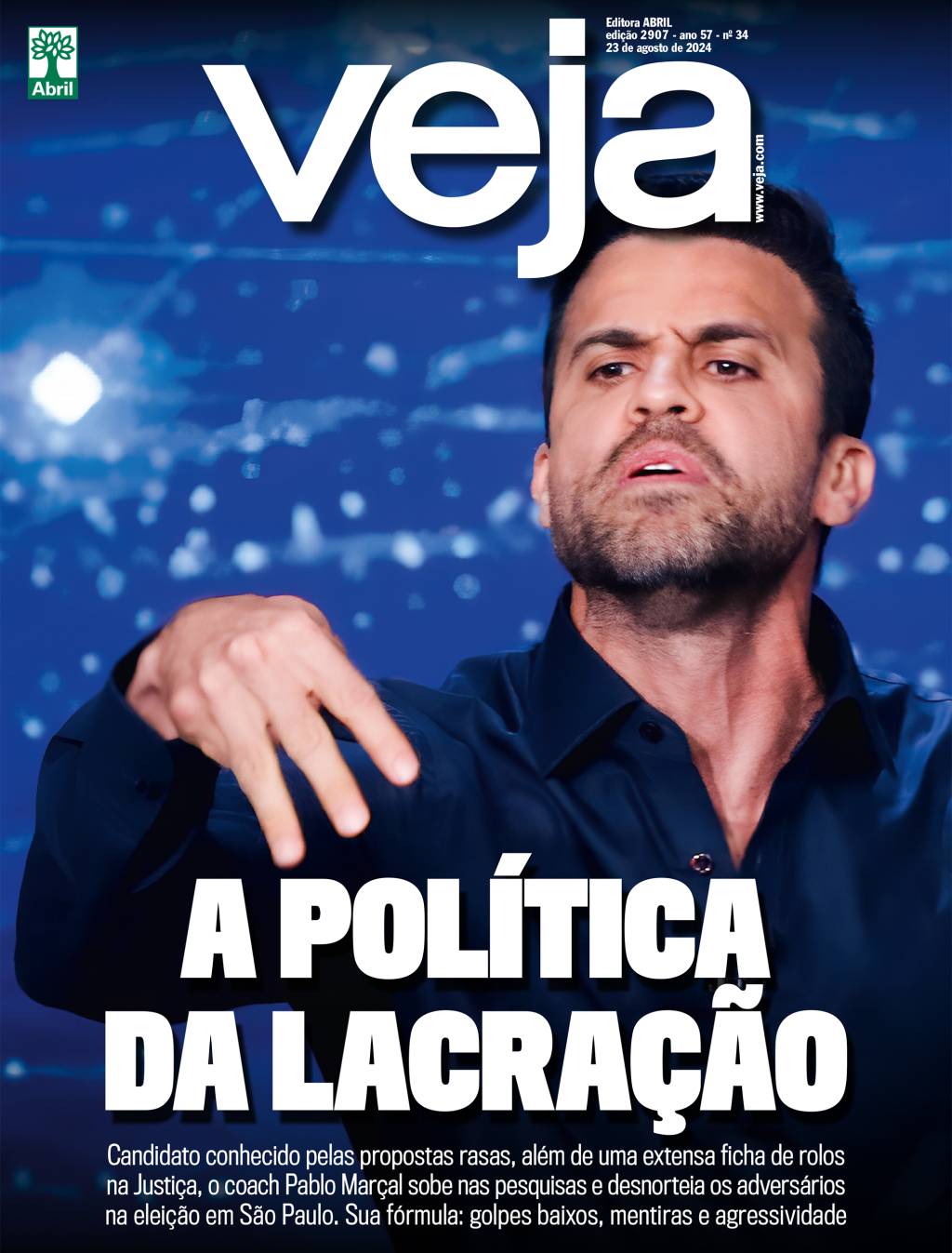 A POLÍTICA DA LACRAÇÃO - 23/08/2024