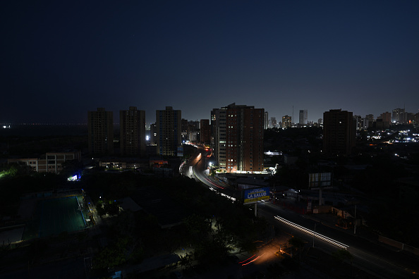 Apagão na cidade de Maracaibo, na Venezuela. 10/07/2024