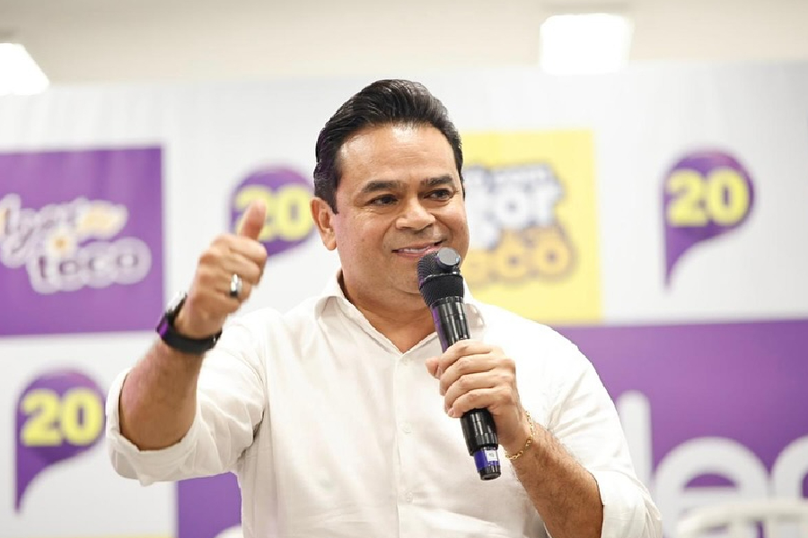 O vice-prefeito de Itapevi (SP) e candidato à prefeitura, Marcos Godoy (Podemos)