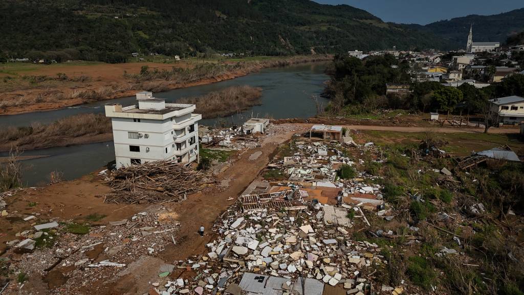 Muçum depois das enchentes Muçum