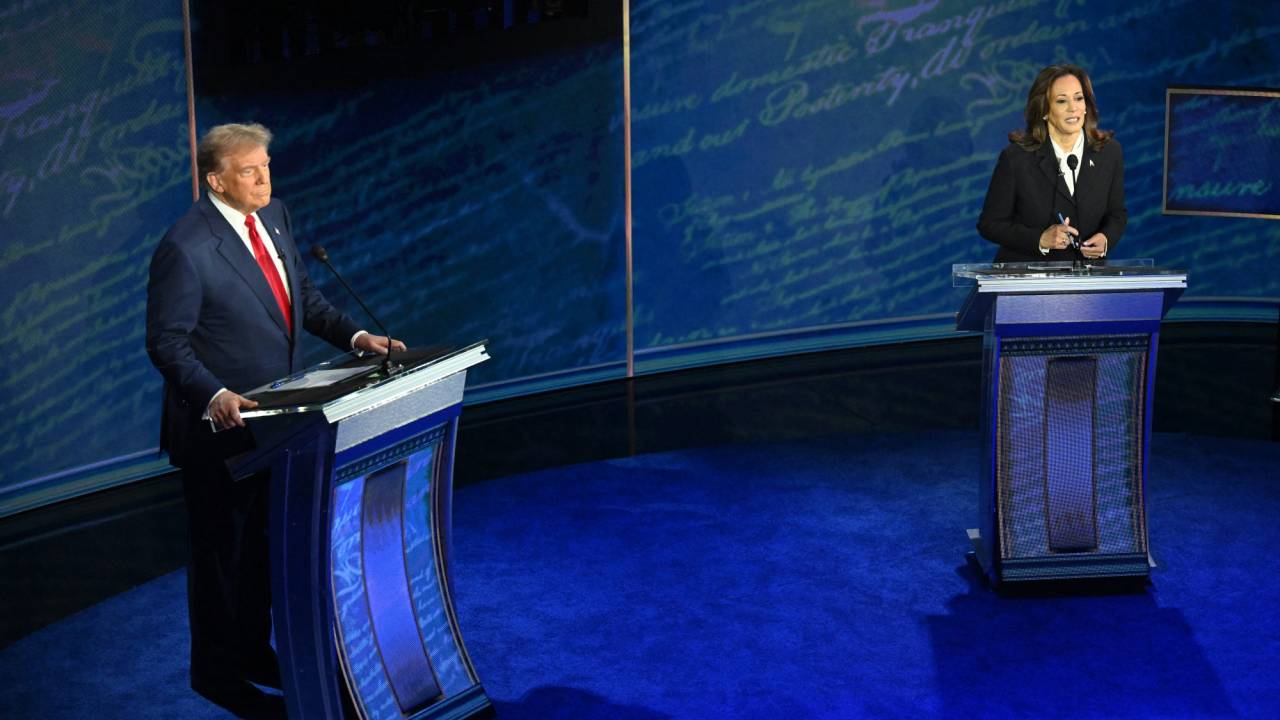 Debate entre Donald Trump e Kamala Harris