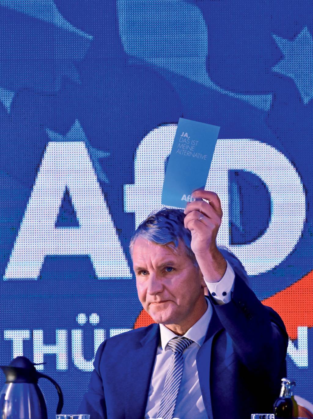 State party conference of the AfD Thuringia VITÓRIA - Höcke, líder da AfD na Turíngia: a voz dos radicais