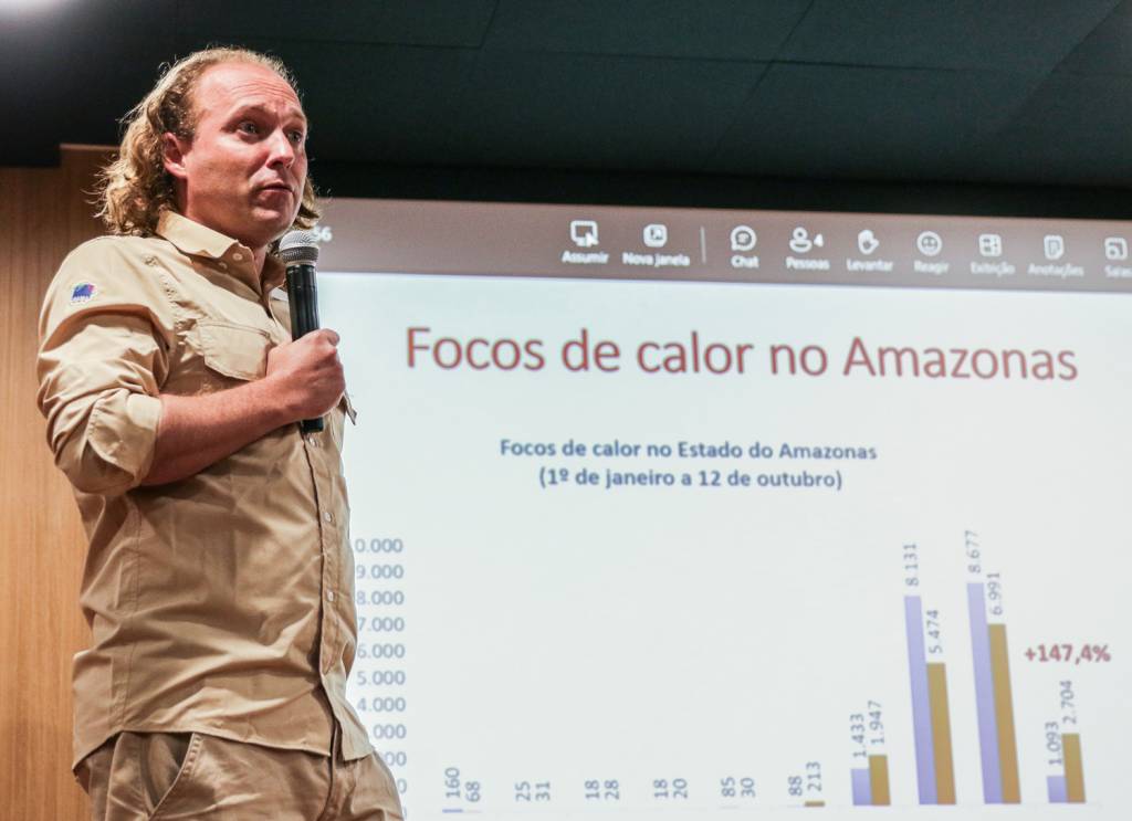 3D-(3)124a0169.jpg ENTRAVES - Agostinho, do Ibama: falta de recursos humanos e financeiros