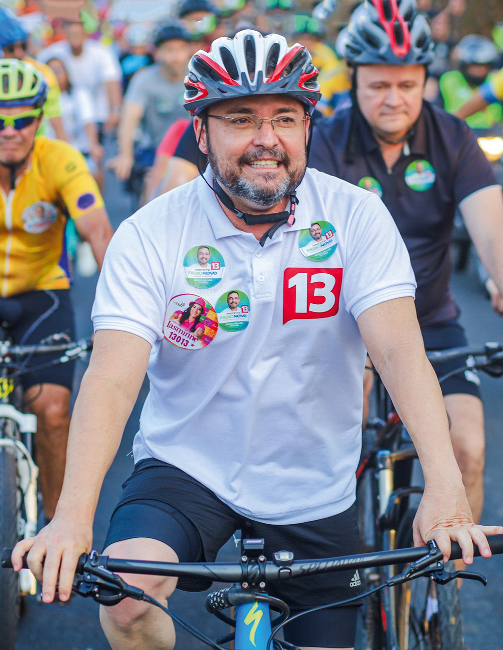 5a–FABIO-NUNES—campanha-2024-9-a.jpg PEDALANDO - Fábio Novo, de Teresina: um dos petistas com chances de vencer