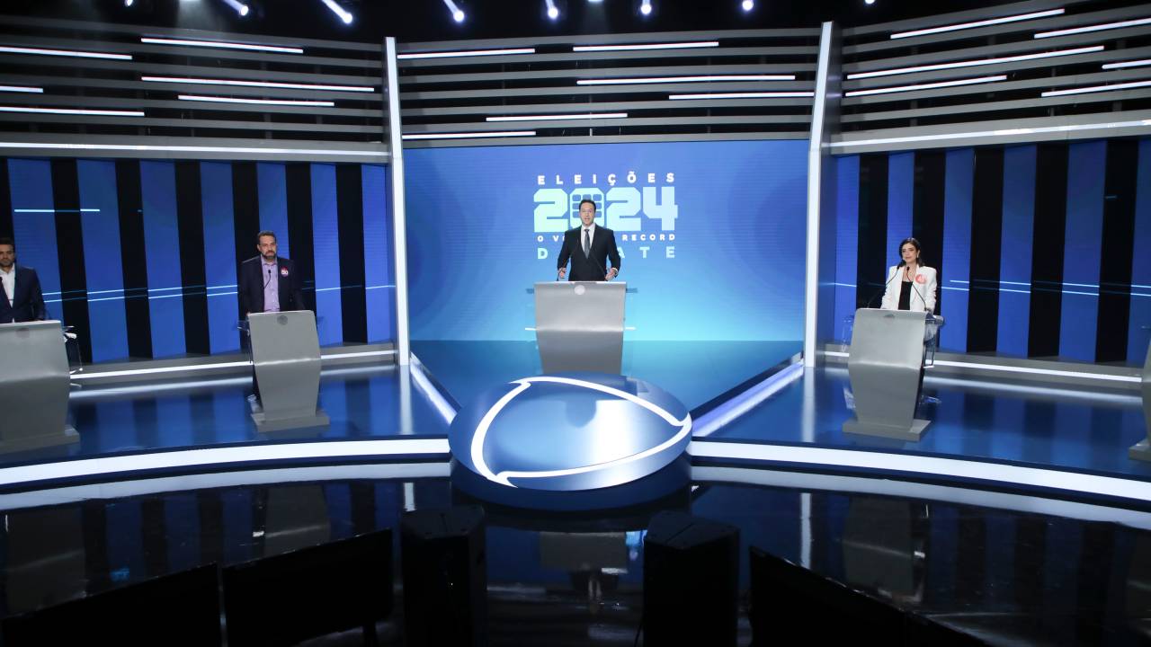 Debate da Record de candidatos à Prefeitura de São Paulo