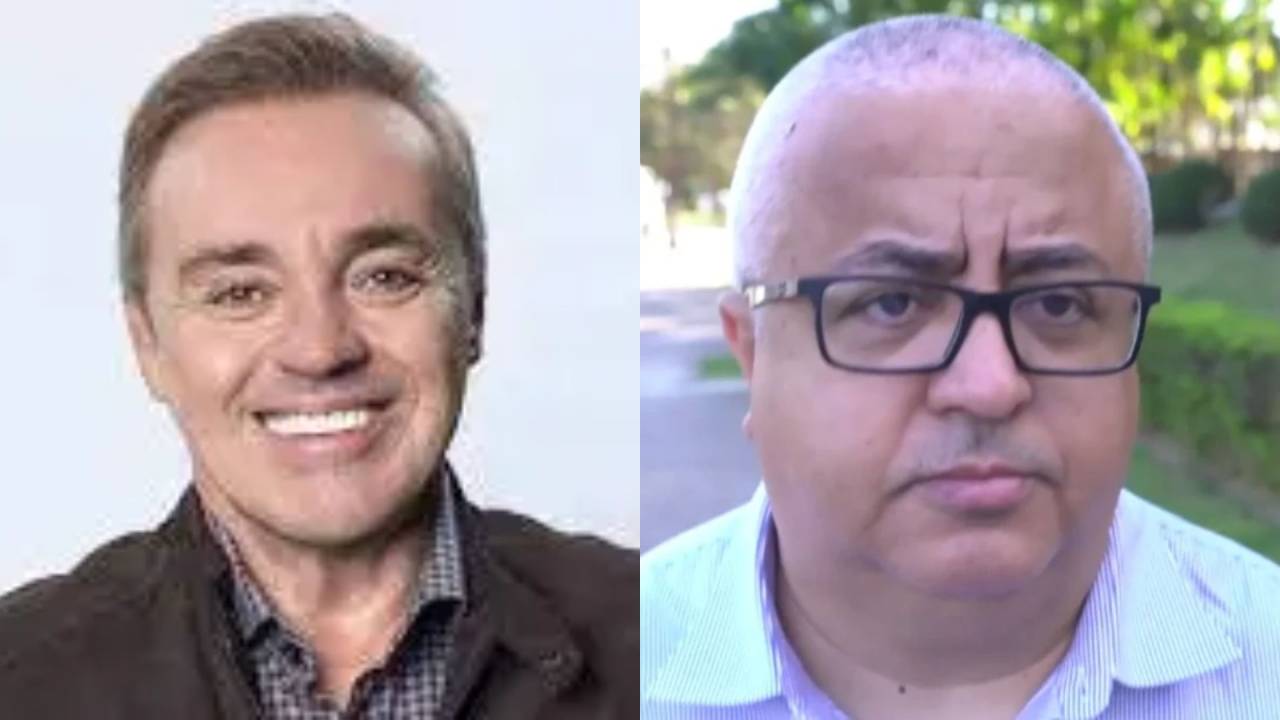 Gugu Liberato e Ricardo Rocha