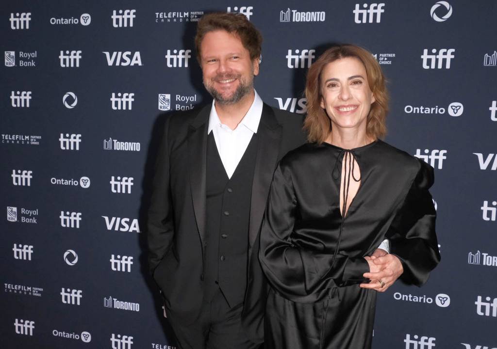 Selton Mello e Fernanda Torres no Festival de Toronto de 2024 -