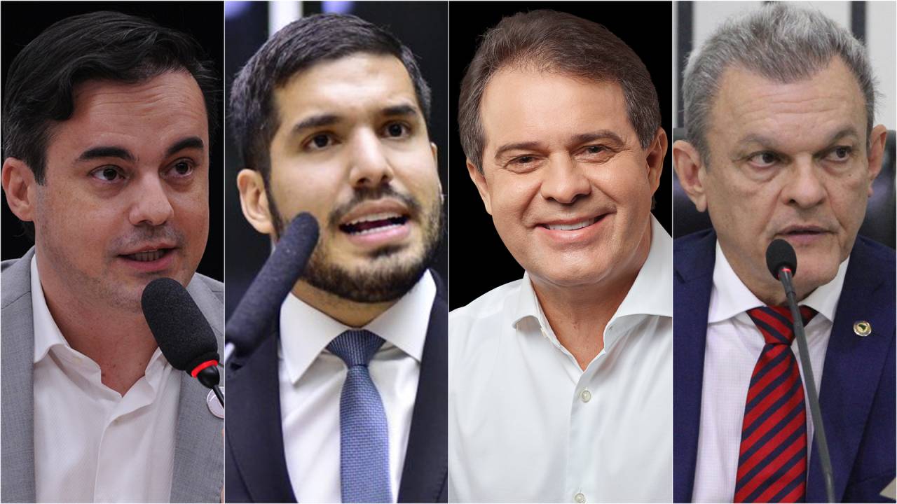 Capitão Wagner, André Fernandes, Evandro Leitão e José Sarto