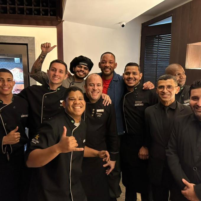 Will Smith chega para Rock in Rio e visita restaurante; saiba seu pedido