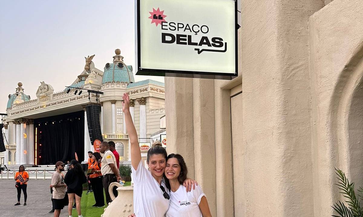 Espaço Delas, local reservado a mulheres no Rock in Rio