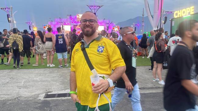 Patrick Fonseca, 38, técnico de automação Patrick Fonseca, 38, técnico de automação