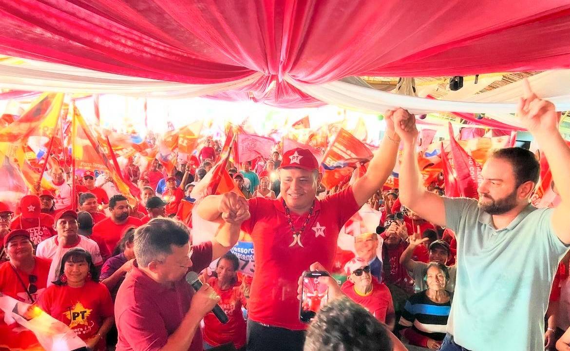AMAZONAS - Filho de Lula faz viagens pelo Estado para apoiar candidatos do PT nas eleições municipais