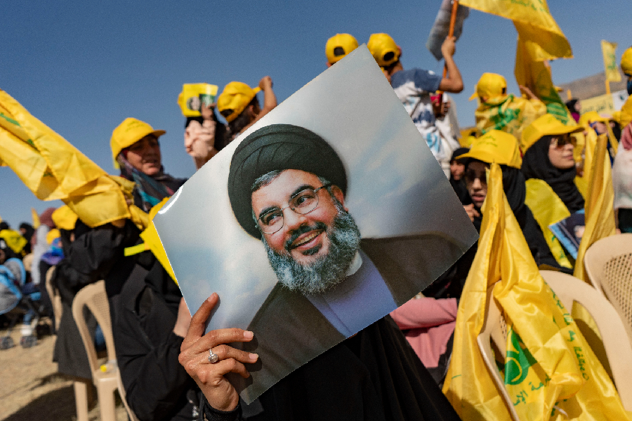 Manifestação do Hezbollah
