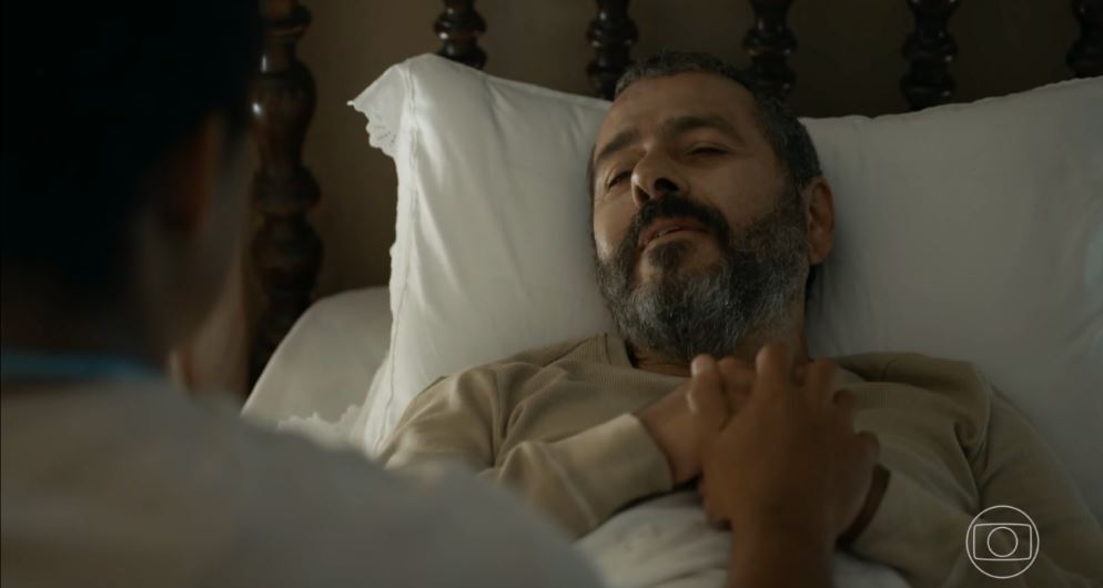 José Inocêncio (Marcos Palmeira) em cena de 'Renascer', novela das 9 da Globo