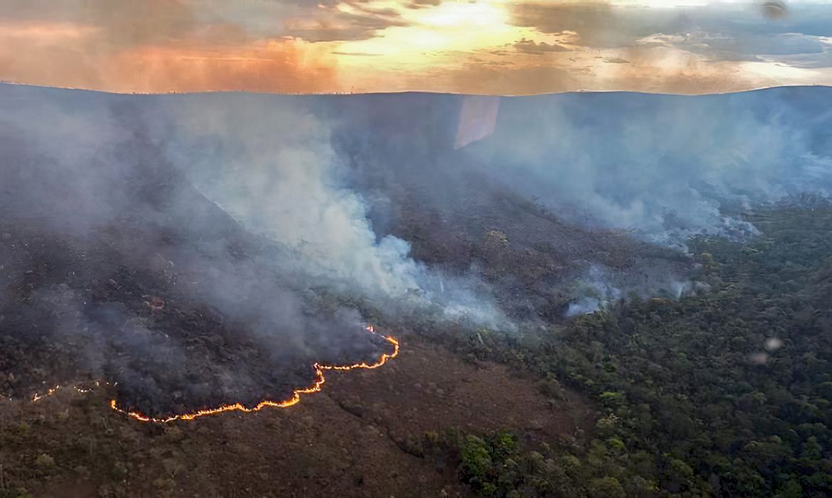 chapada dos veadeiros, incêndio no início de setembro de 2024