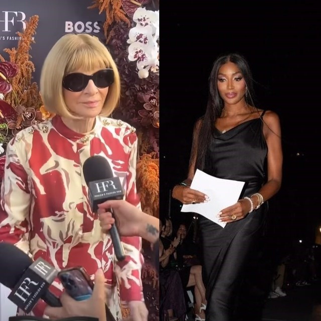 Anna Wintour e Naomi Campbell