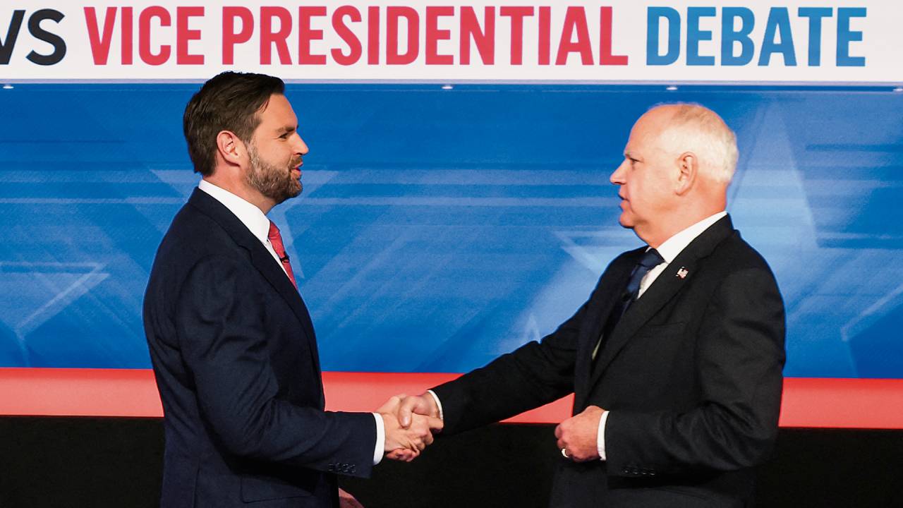 Debate J.D. Vance e Tim Walz