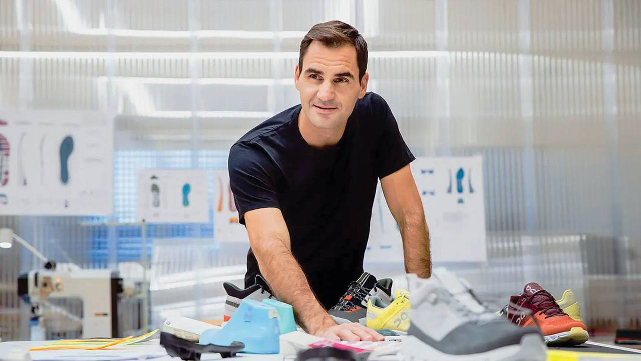 AO ATAQUE - Roger Federer: o genial tenista suíço é o principal garoto-propaganda da marca e dono de 3% do negócio