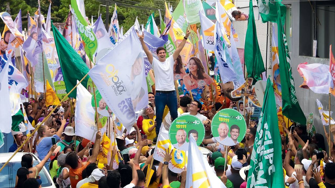 ACLAMADO - João Campos (PSB): popular, o prefeito de Recife chega com 80% dos votos válidos à reta final