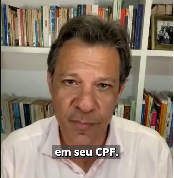 Governo alerta para golpe com deepfake de Haddad sobre dinheiro em contas