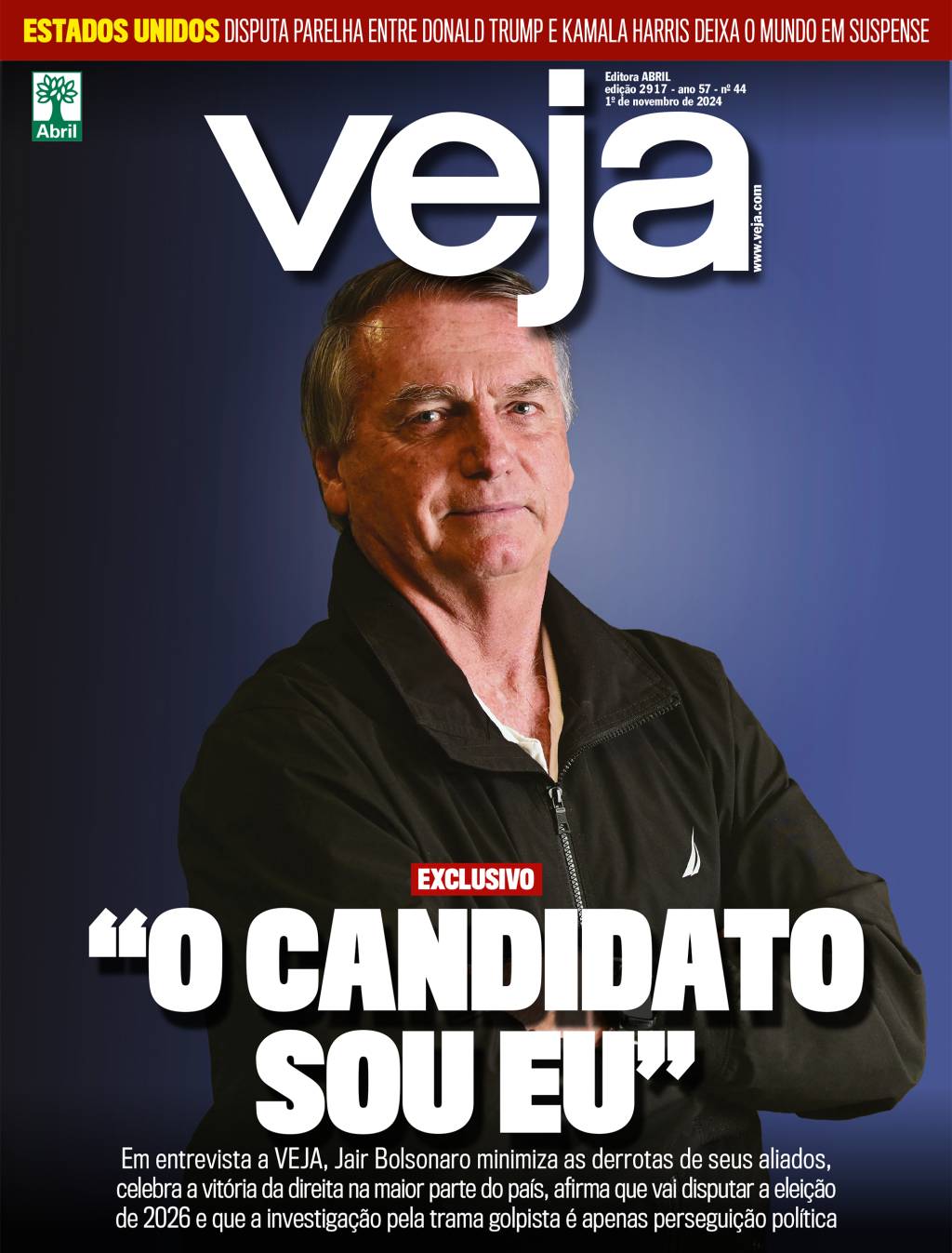 “O CANDIDATO SOU EU” - 01/11/2024
