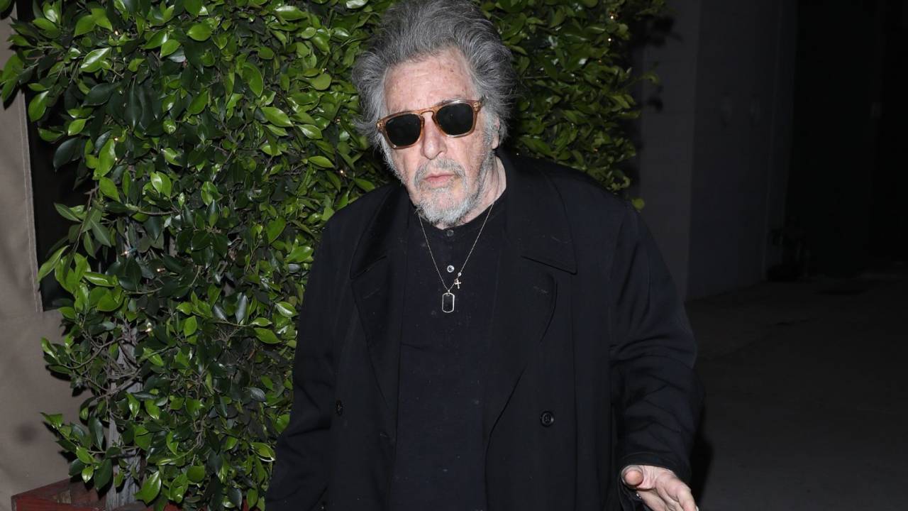 O ator Al Pacino em abril de 2024