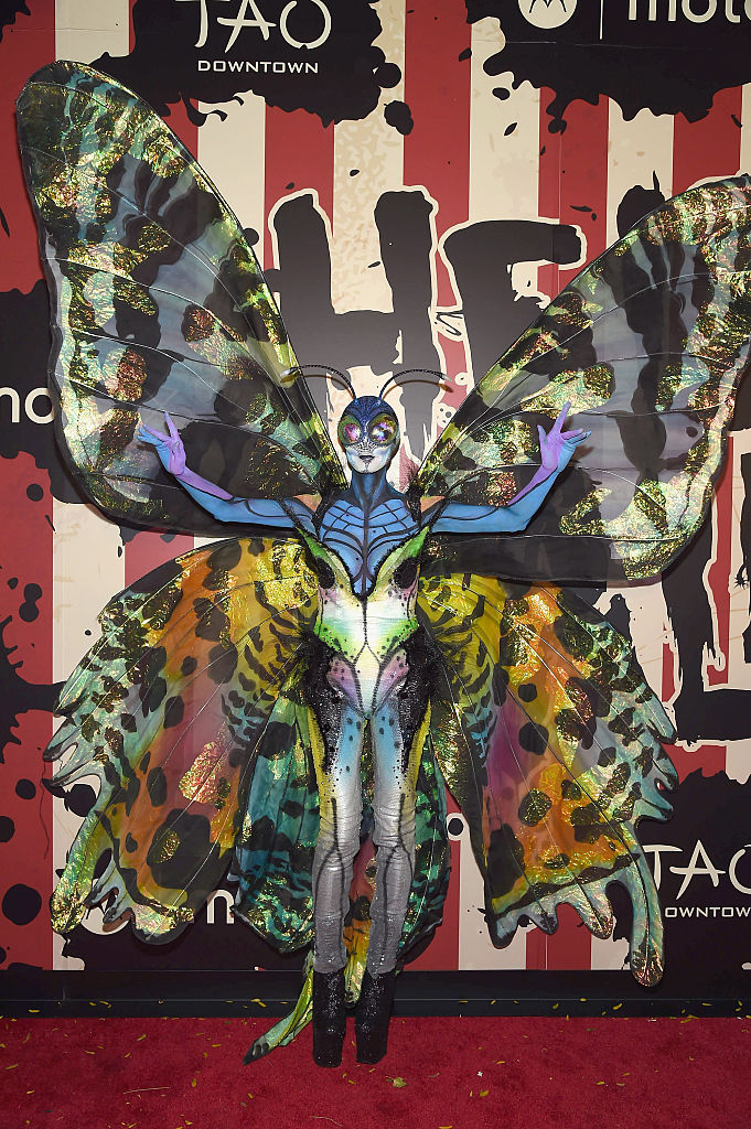 Heidi Klum’s 15th Annual Halloween Party 2014: Heidi Klum apareceu de borboleta na festa de Halloween