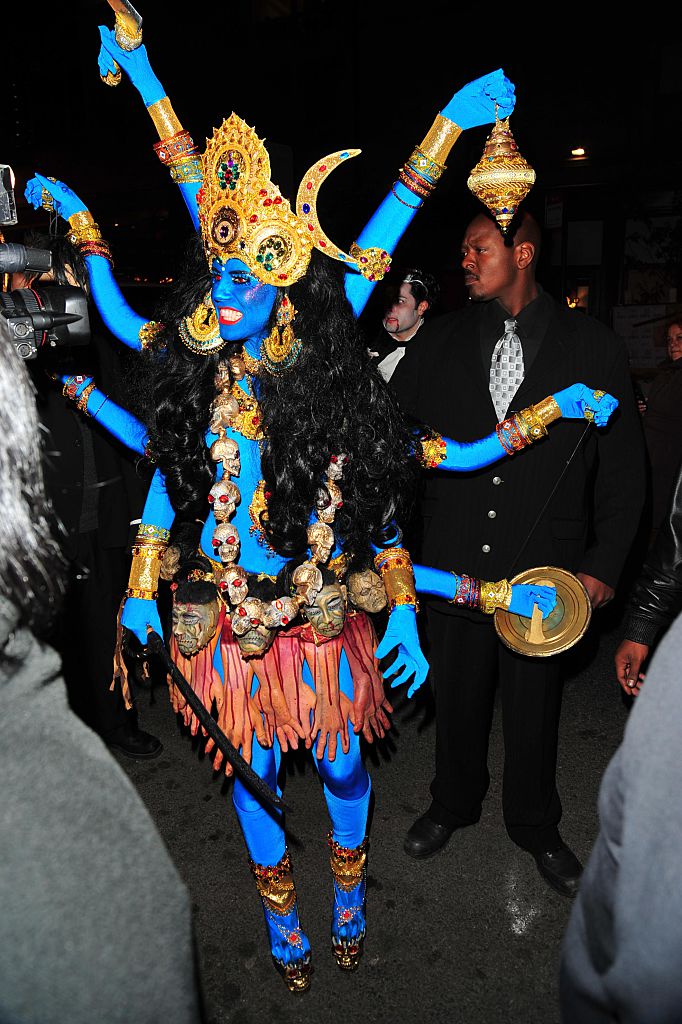 Patrick McMullan Archives 2008: Heidi Klum incospora a deusa hindu Kali